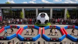 World Cup Fan Zone opens at Hansen Dam Lake