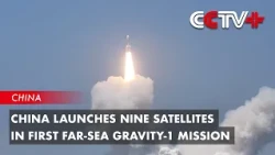 China Launches Nine Satellites in First Far-Sea Gravity-1 Mission
