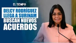 Venezuela and Suriname Seek to Strengthen Energy Cooperation | EL TIEMPO