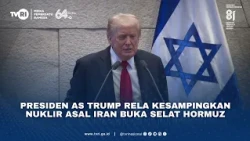 Presiden AS Trump Rela Kesampingkan Nuklir Asal Iran Buka Selat Hormuz