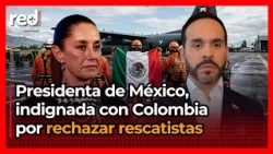 EARTHQUAKE IN COLOMBIA: Claudia Sheinbaum CANNOT BELIEVE what Abelardo De la Espriella's governme...