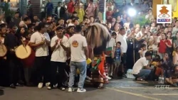 पाल्पाको ऐतिहासिक लाखे पोखरामा प्रदर्शन