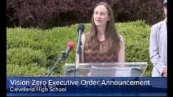 Mayor Wilson announces Executive Order to accelerate the City's Vision Zero safety work