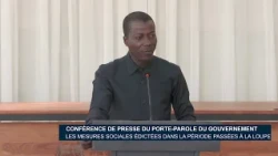 Government Spokesperson Press Conference: Social Measures