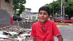 Colombian Topito: The hero who helped search for survivors after the earthquake | Informate Eje