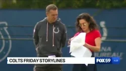 Colts prepare for Sunday's game against the Steelers