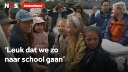 No ferry, so school arranges boat: 'Otherwise, we swim'