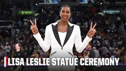 Lisa Leslie's statue ceremony 💜 Hear from the Sparks' legend on her special night | WNBA on ESPN