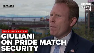 FULL INTERVIEW: Andrew Giuliani on Pride weekend's Egypt-Iran World Cup match