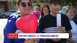 PAȘI SPRE SĂNĂTATE, LA ”PROMENADA INIMILOR”