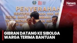 Gibran Tinjau Hunian Tetap Korban Banjir Sibolga, Warga Dapat Bantuan Sembako | iNews Room 4/9