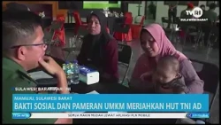 BAKTI SOSIAL DAN PAMERAN UMKM MERIAHKAN HARI JUANG TNI