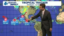 Tracking the tropics: Tropical Storm Hanna forms in the Atlantic