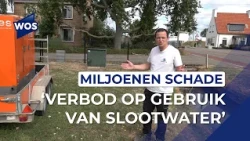 Ban on use of ditch water
