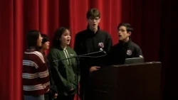 Video of the Week: Burlington High School Singers Perform the National Anthem at Town Meeting