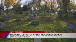 Lafayette Cemetery searching for historic plot holders as space runs out