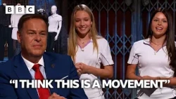 Teenage sisters have a big idea for girls’ cricket | Dragons' Den - BBC