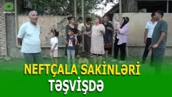YÜZLƏRLƏ AĞ VAĞ NEFTÇALA ŞƏHƏRİNƏ HÜCUM ETDİ