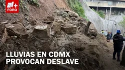 Así se ve el Deslave en Bosques de la Reforma, CDMX