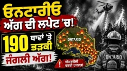 ਓਨਟਾਰੀਓ ਅੱਗ ਦੀ ਲਪੇਟ 'ਚ ! 190 ਥਾਵਾਂ 'ਤੇ ਭੜਕੀ ਜੰਗਲੀ ਅੱਗ !
