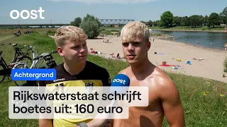 Swimming in rivers or jumping off bridges? “Life-threatening” | RTV Oost
