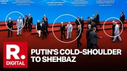 Putin Walks Away, Shehbaz Sharif Stops Him at SCO Summit | Pak Posts Full SCO Photo After Backlash
