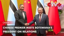 Chinese Premier Meets Botswana's President on Relations