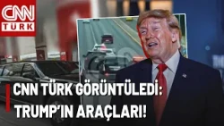 BREAKING NEWS🚨Trump's Vehicles in Ankara Traffic! CNN TÜRK Captured Trump's Vehicle!