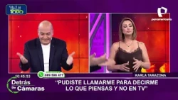 Karla Tarazona and Kurt Villavicencio face to face: this was their tense reunion