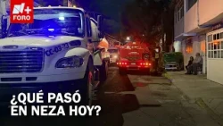 Fire in the El Sol neighborhood of Nezahualcóyotl leaves two injured