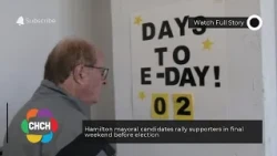 Hamilton mayoral candidates rally supporters in final weekend before election