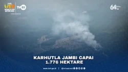 Karhutla Jambi Capai 1.776 Hektare
