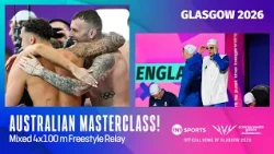 UNSTOPPABLE PERFORMANCE! 😮 | Mixed 4x100m Freestyle Relay | Glasgow 2026 Commonwealth Games