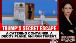 Donald Trump News | Trump Secretly Flown Out Of Turkey After Iran Threat, Report Says