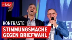 Wie die AfD Zweifel an der Briefwahl schürt | Politikmagazin | Kontraste