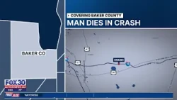 Maryland man dies in Baker County crash on I-10