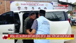 ARISAL AZIZ DISTRIBUTES RICE AID TO ORPHANS AND THE UNDERPRIVILEGED alip