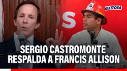 🔴🔵 Sergio Castromonte endorses Francis Allison's candidacy for Mayor of Lima with Avanza País