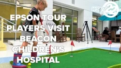 Epson Tour players meet kids at Beacon Children's Hospital