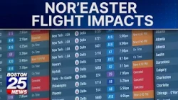 Nor’easter causes Logan Airport delays, cancellations as travelers face days of disruptions