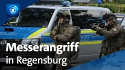 Regensburg: Ein Toter nach Messerangriff in Bank - Verdacht auf Geiselnahme