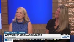 Faith Hacker and Billie Jo Graves - Camp Horsin' Around Camping for a Cause