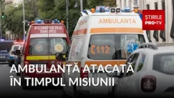 Ambulance attacked with bats and axes in Cluj