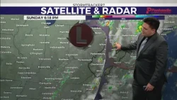 Lingering Rain & Thunder For Sunday, Nicer Conditions Start of Work Week