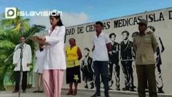 Graduación número  45  del  destacamento  de  las  ciencias  médicas  Carlos  Juan  Finlay