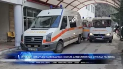 Drejtuesi I ambulances i dehur, aksidenton nje qytetar ne Korce