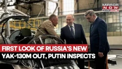 Putin Gets First Look At Russia's Advanced Light Combat Jet Yak-130M For Ground & Air Operations