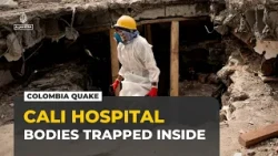 Colombia earthquake: Cali hospital collapse leaves families waiting for news