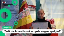 Nine-year-old Zara designs a children's parade float: 'With marshmallows!'