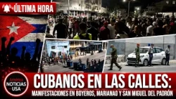 🔥CUBANOS EN LAS CALLES: manifestaciones en Boyeros, Marianao y San Miguel del Padrón
